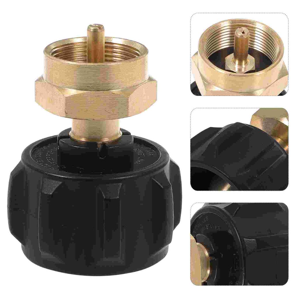 Qcc1 Adapter Camping Zubehör Outdoor Propan Refill Koppler Ersatz Konverter Lade