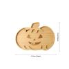 1PC, Halloween desktop decoration bamboo plate pumpkin bat Christmas tree tray Halloween home decoration