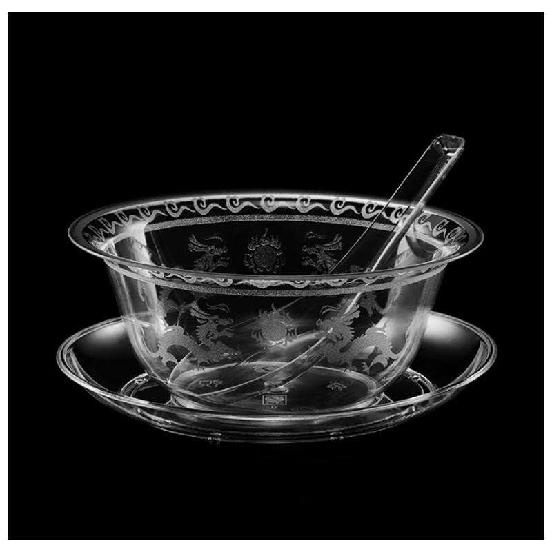 Jin Wuyuan Disposable Crystal Plastic Tableware Set