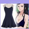 Costume Cosplay di Nico Robin di One Piece per Ragazze e Donne in Tessuto di Poliestere per Halloween e Role Play Anime