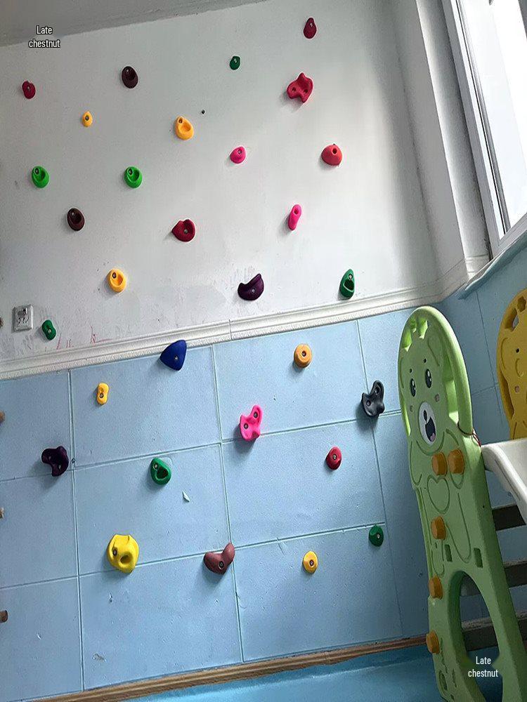Thickened Plastic Climbing Wall Holds for Adults & Kids - Indoor/Outdoor Playground Accessories