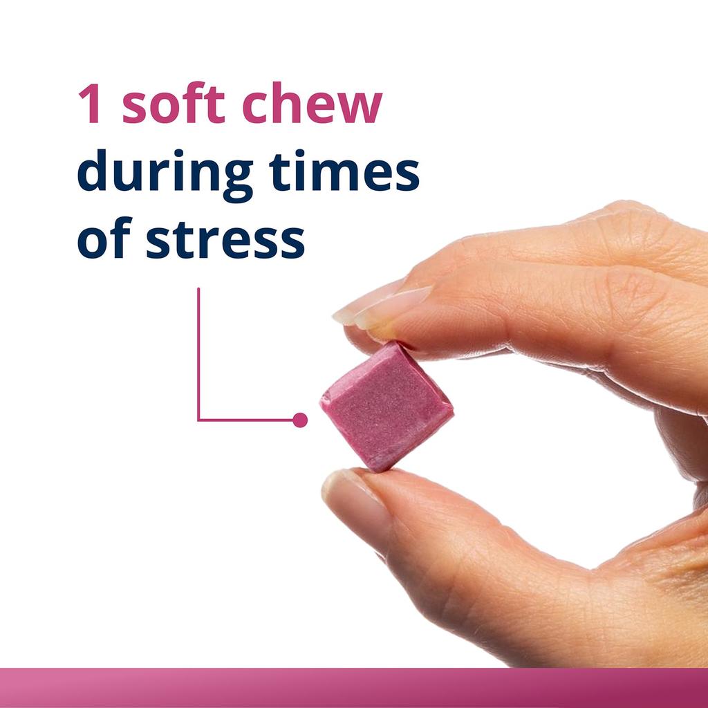 Metagenics, HerWellness™ Quick Stress Relief, Mixed Berry Flavor, 30 Soft Chews
