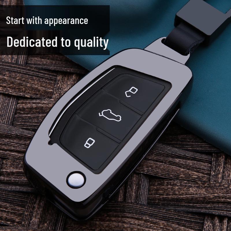 High-End Metal Key Cover for FAW Besturn X40 Remote Control