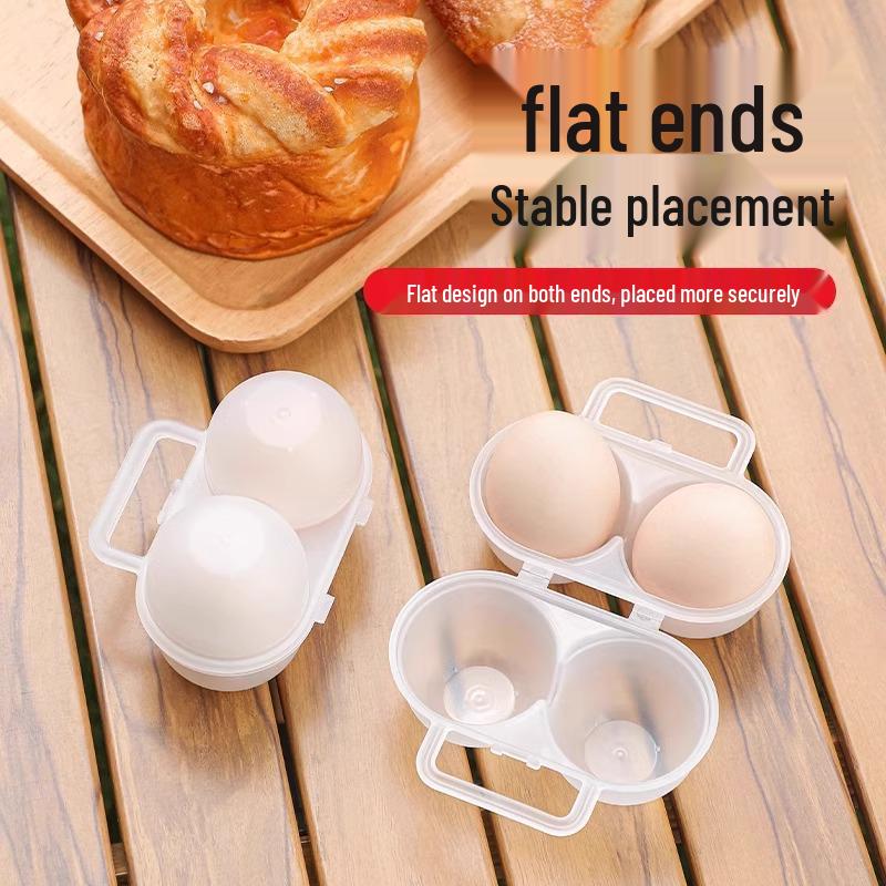 Shockproof Portable Egg Storage Box with Lid