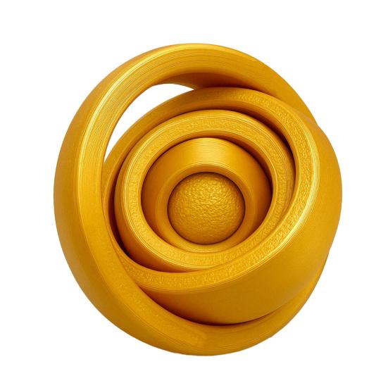 Fidget prsten pro dospělé a teenagery, rotující antistresový spinner pro soustředění