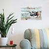 Cusde Cow Metal Tin Sign This is Us Wall Art Farmhouse Sign Home Decorations Retro Wall Decor Funny Poster House Yard Rustic Wall Art Hanging Plaques