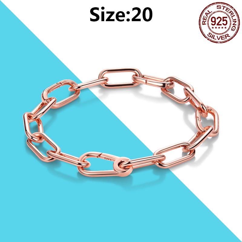 925 Silver Me Series Eye Medallion Pendant Charms for Bracelet Necklace DIY Link Earring Styling Two-ring Connector Jewelry