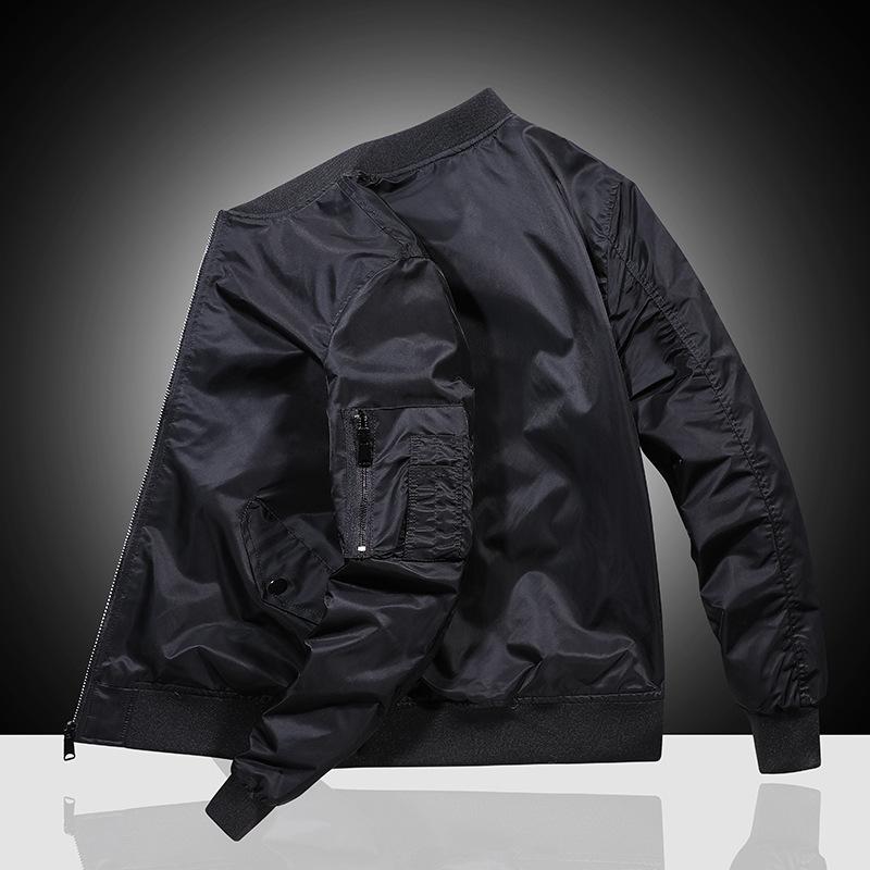 Herbst Luftwaffe Fliegerjacke Herren Bestickte Baseballjacke Jacke Arbeitsjacke