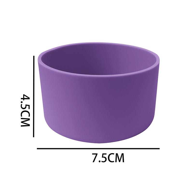Soft Silicone Cup Sleeve For Stanley 40/30 Oz Universal Non-Slip Bottom Cup Base Protective Cover Food Grade Silicone Bottom Cup