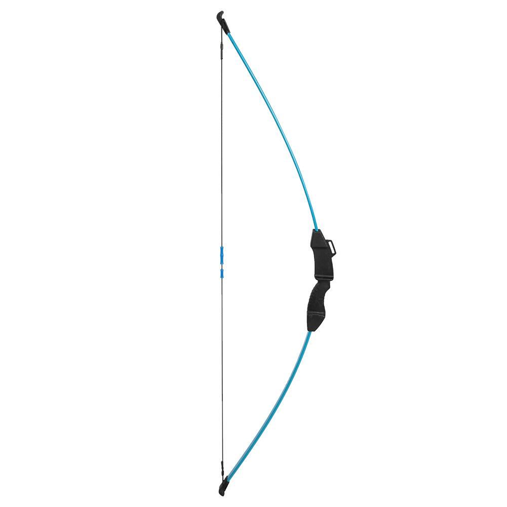 Outdoor Glasfaser Kinder Kinder Jugendliche Anfänger Bogen Bogenschießen Trainingspraxis (blau)