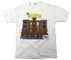 Vintage 90s 1997 USA L White Beavis & Butthead MTV Touch Tone Speaker T Shirt