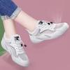 Mesh women's casual sports shoes breathable travel not tired feet flat women's net shoes autumn moral training women's shoes