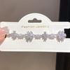 Floral Zircon Copper Ladies Bracelet With Elegant Design For Gift Giving