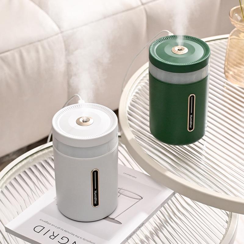 1L Large Silent Aromatherapy Humidifier with Ambient Light for Home or Office