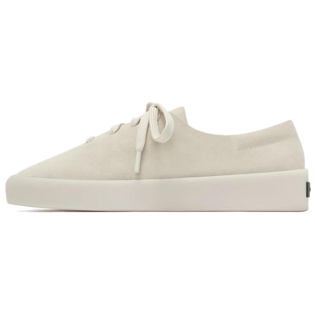Fear of God 101 Suede Round Toe Vintage Low Top Sneakers Unisex Sneakers Beige FGE280-8109SUE-BONE