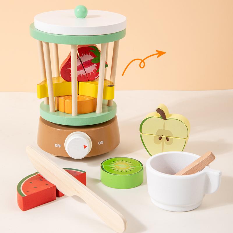 Wooden Kitchen Pretend Play Set Montessori Simulation Plates Dishes Accessories Playset Toy for Toddlers Gifts Ages 3+