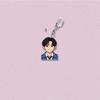 Stray Kids Cute Cartoon Member Acrylic Keychain, Kpop Idol Cartoon Bust Bag Charm Pendant, STAY Fans Collectible Accessory