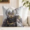 Zenless Zone Zero Soldier  Cushion Cover Eco Linen Pillow Case DoubleSided Print Breathable Durable Zipper Home Decor Gift
