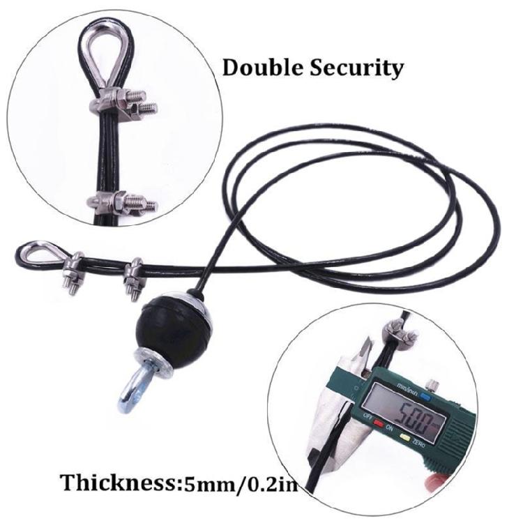 Heavy Duty Gym Cable Adjustable Exercise Equipment Cable Replacement Gym Cable Wire Rope Fitness Accessories Enduring