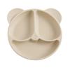 Children's tableware, silicone meal plate set, separated meal plates, mother and baby supplies, silicone suction cups and bowls