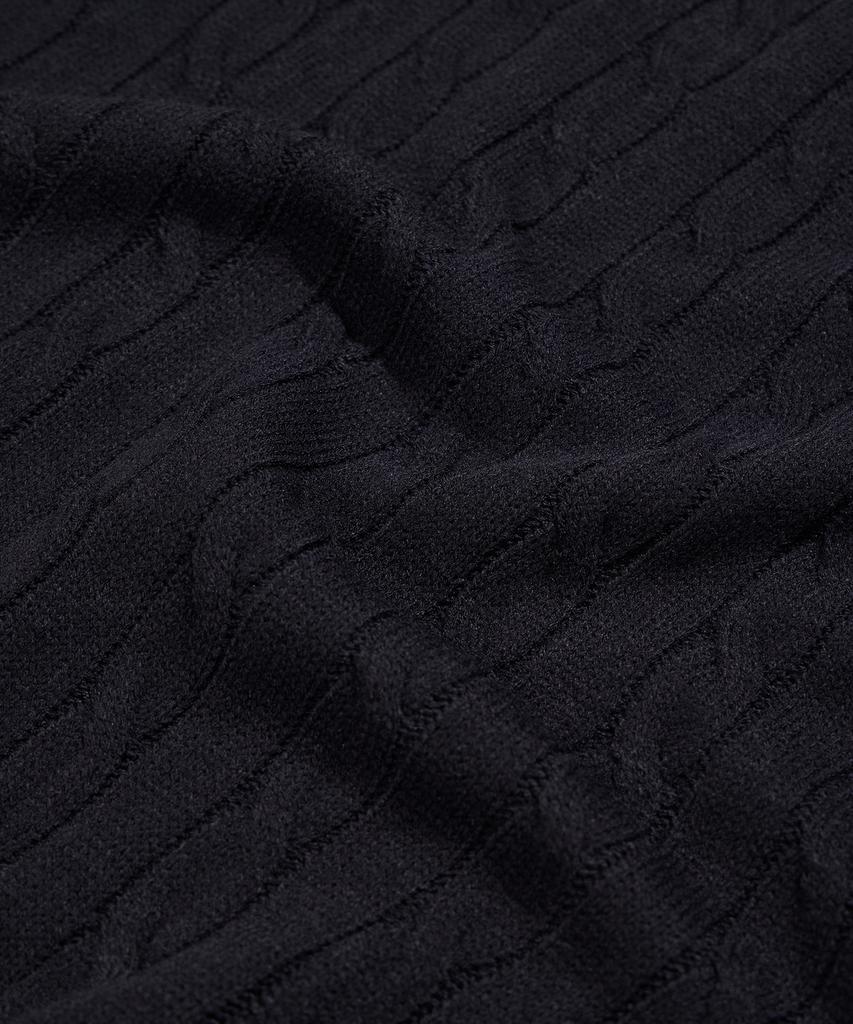 Seutaendeuobeo Fisherman Knit [Dark Navy]