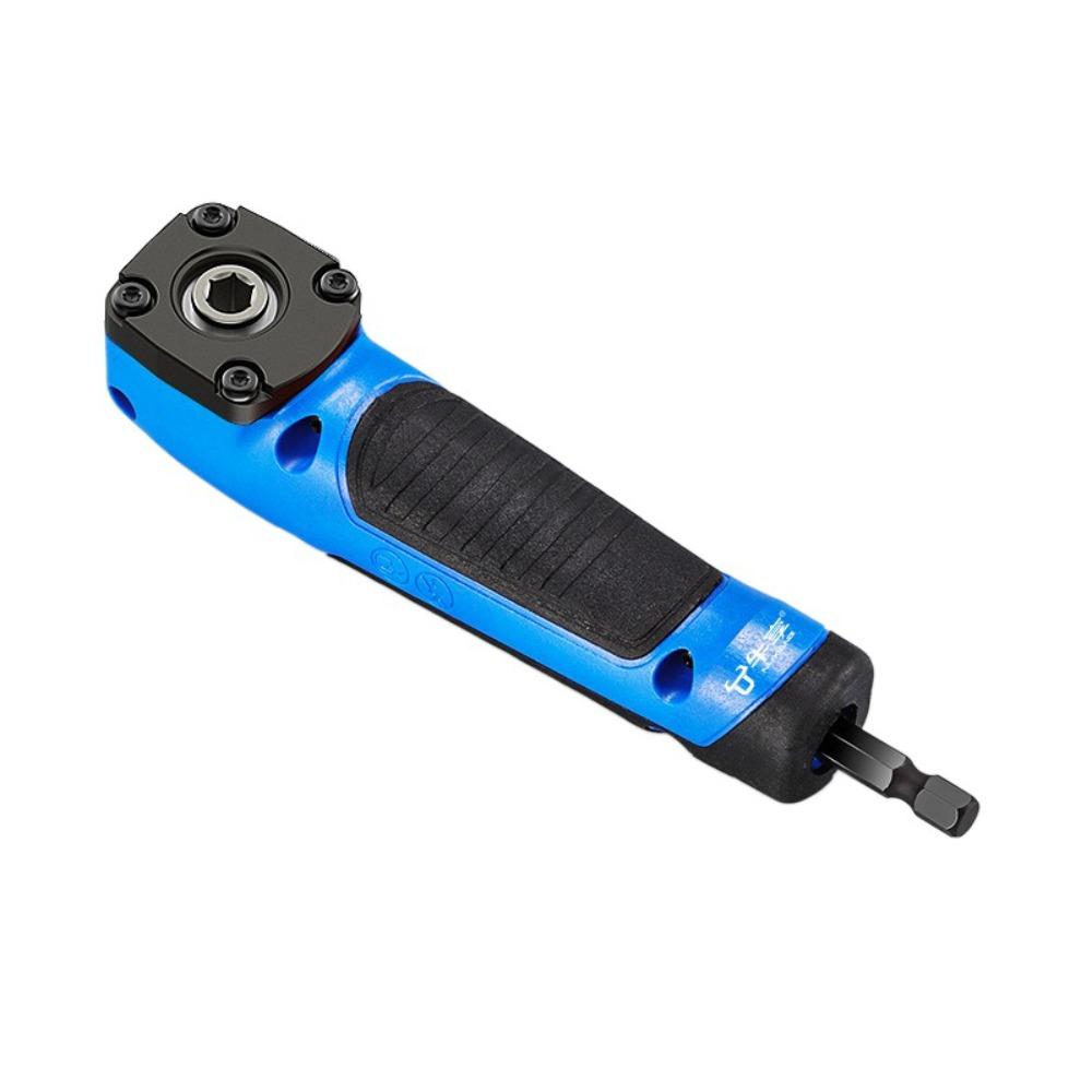 

Hex Drilling Shank Adapter Magnetic Drill Attachment Multi-function 90° Drilling Adapter Repair синий