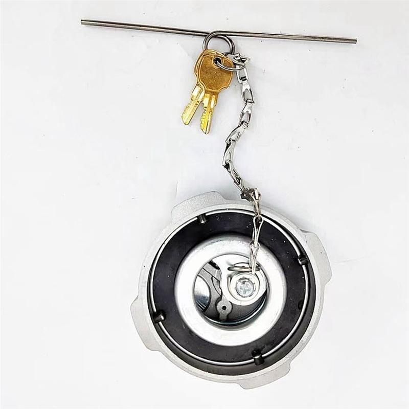 Neue Hochwertige Aluminium-Kraftstofftankdeckel mit Schloss 03-37017-002 0337017002 Für Amerikanische LKW Freightliner LKW-A99D