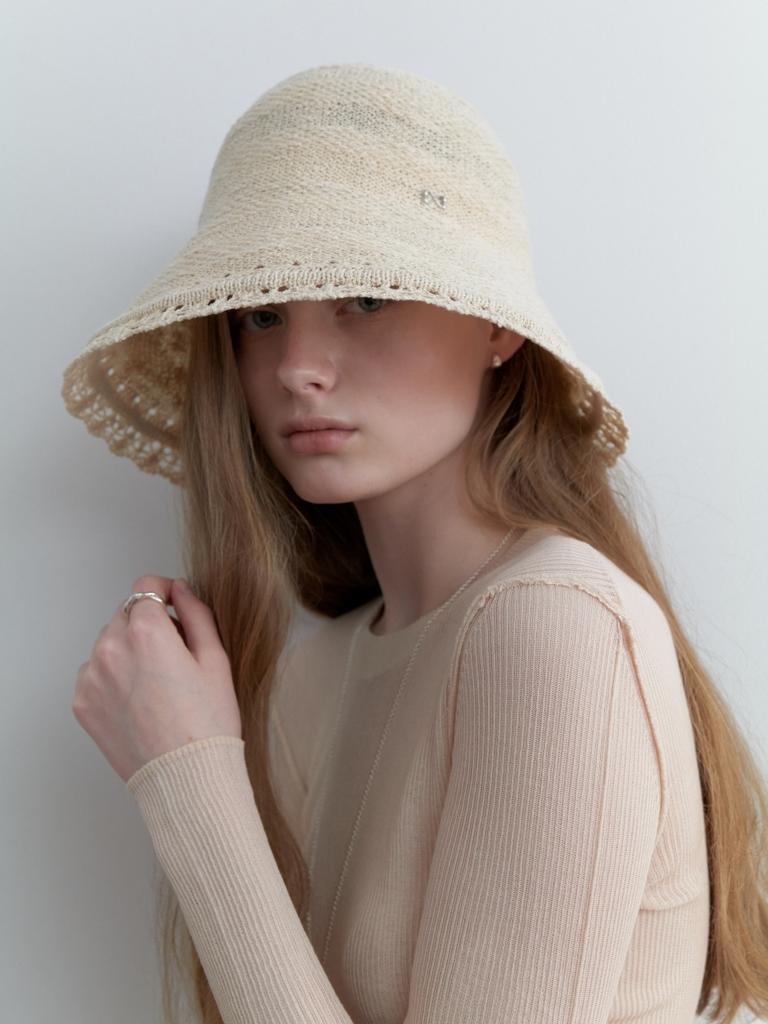 Leobeumimonseuteo Lace Brim Bucket Hat_3Col (L251Mcp020)