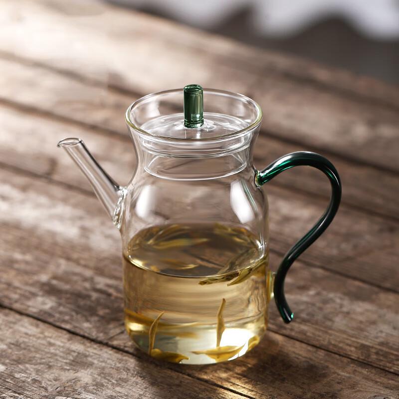 Lu Fenglai Imitation Song Heat-Resistant Glass Teapot