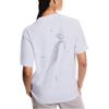 On Logo Round Neck Short Sleeve Loose T-Shirt Women Tops 1WG11840069