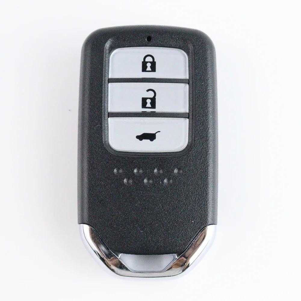 Car Key Fob Case Shell Housing For Honda Vezel City Civic Jazz Brv Br-V Hrv Accord Exl Crv Pilot Ridgeline Odyssey Grace Crider