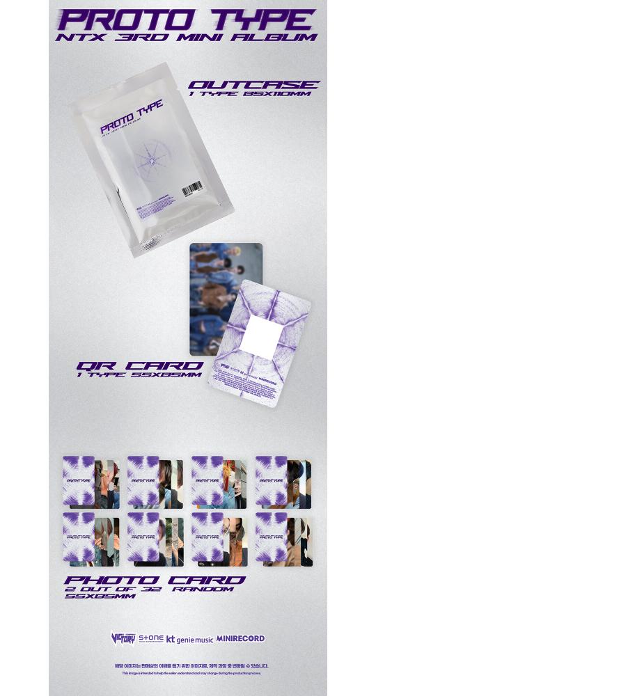 [Preorder] NTX – Mini 3rd Album PROTO TYPE [CARD PACK Ver.]