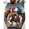 Jackets, men's printed T-shirts, fashionable prints, street style