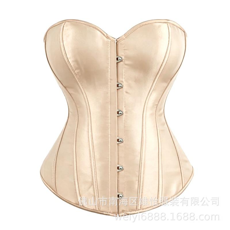 Women Smooth Surface Corset Body Shaper Waist Trainer Shapewear