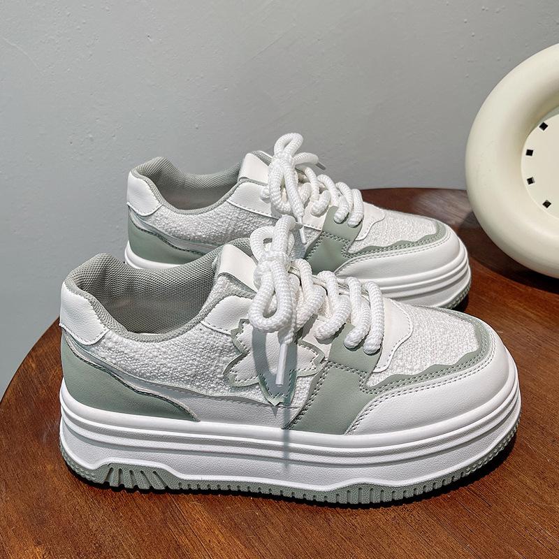 High-value casual shoes ins trendy autumn and winter new models increase height and light sports