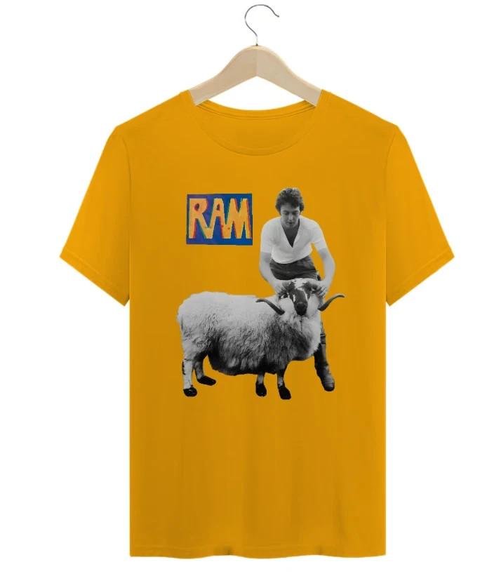 

Paul Mccartney Ram Album yellow Tshirt All sizes Unisex T-Shirt L