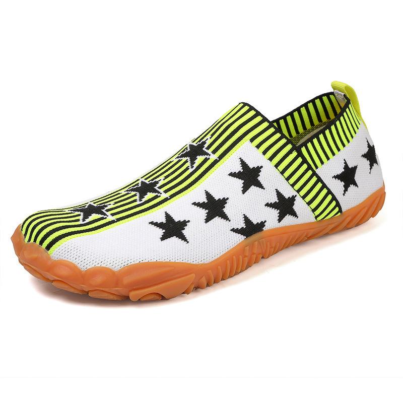 

Cross-border new outdoor hiking shoes fly-woven breathable beach shoes multi-functional fitness sports shoes hiking shoes men 47 білий