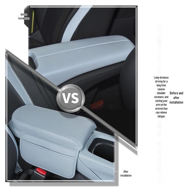 BYD Seagull Armrest Box Cover - Interior Protective Mat for Center Console