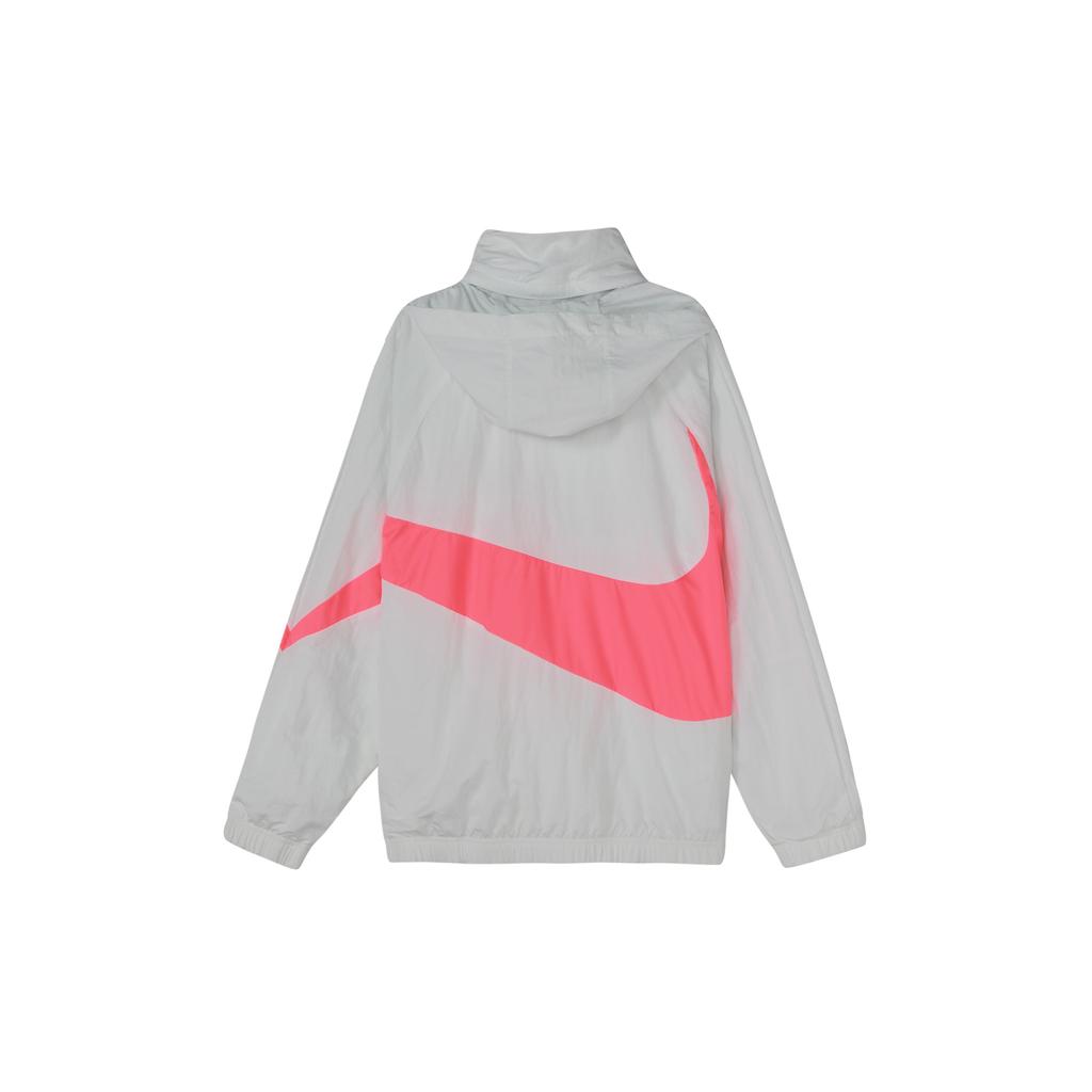 Nike Big Swoosh Half-Zip Jacket Men Outerwear White AJ1404-122