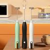 Powerful Electric Milk Frother High-Speed Motor One-key Start Handheld Egg Blender Coffee Mixer Wand Kitchen Tool