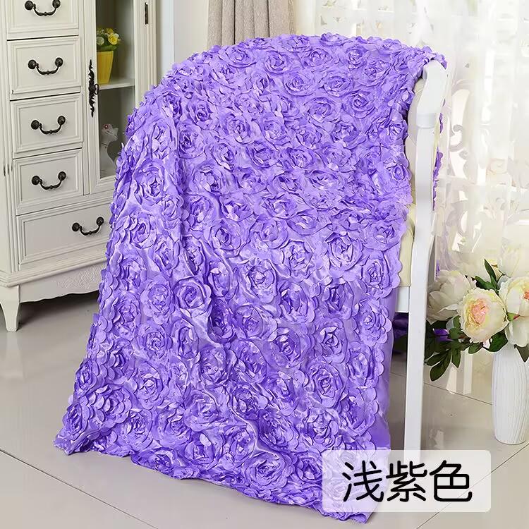 

1Yard 3D Blue Cloth Wall Background White Artificial Flower Carpet Modern Home Decor Romantic Pink Gold Wedding Decoration 1.45m x 1yard