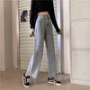 Women's Jeans Summer Fashion Student Light Blue High Waist Slimming Casual Wide Leg Straight Trousers Korean Version Y2k Pants