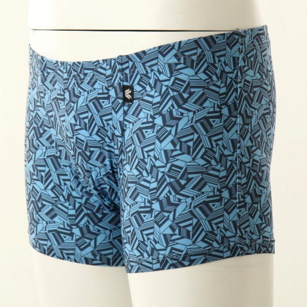 Wakolu PolyeSter Spandex Simple Geometric Print Men S droweS Wmp2400