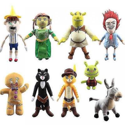 Peluche Mostro Shrek Regali Per Bambini, Morbido Coccoloso Personaggio Film Bambola, Regalo Festa di Compleanno, 12 Pollici