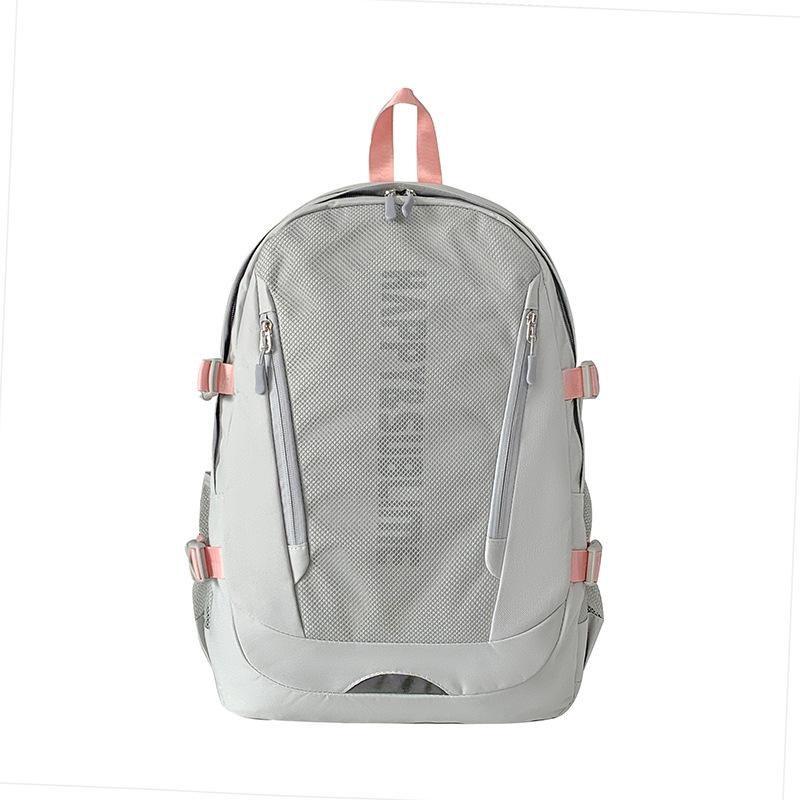 Reflective letters Simple neutral large-capacity student schoolbag High sense Japanese junior high school student backpack