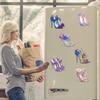 6Pcs Acrylic Animals Fridge Stickers Diamond Art Fridge Magnet Diamond Painting Refrigerator Magnet for Adults Kids Beginners