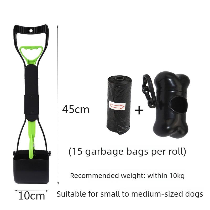 Dog Poop Scooper for Cleaning Medium and Large Pet Waste or Garden Waste, No Need to Bend Pet Cleaning Tools