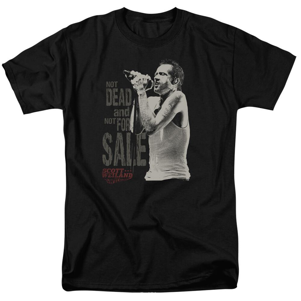 

26 Scott Weiland and The Wildabouts Not Dead T Shirt Licensed Rock N Roll Tee Black Unisex T-Shirt XXXXL