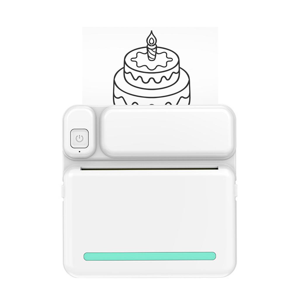 Mini Pocket Photo Printer Portable Thermal Printing Machine Wireless BT Connection for Picture Lable DIY Handcraft List