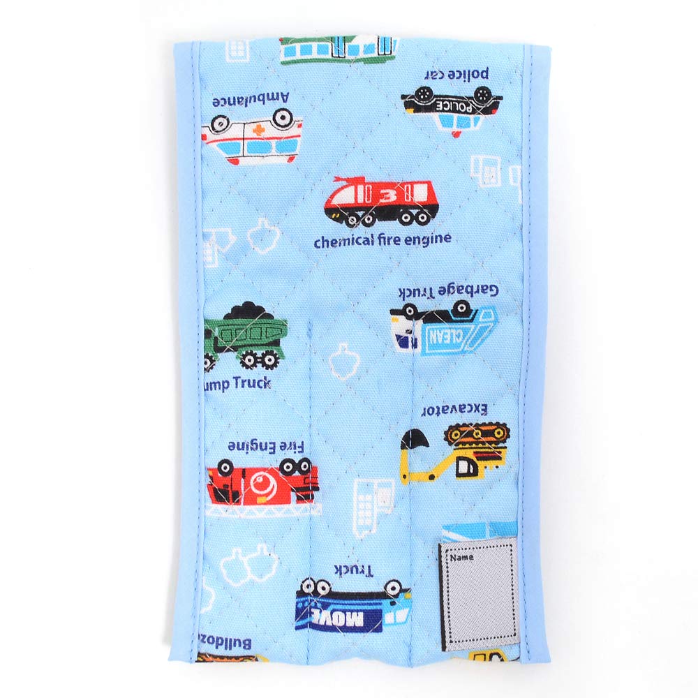 COLORFUL CANDY STYLE Cutlery Case for Full Throttle Working Vehicle N4623400 Boys, Cloth, Children, Portable, Stylish, Cute, (Light Blue)